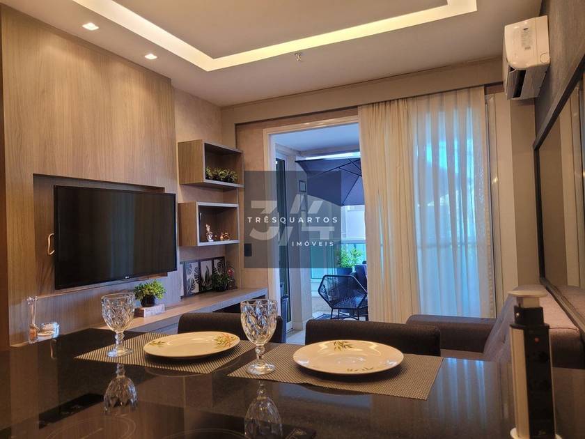 Foto do anúncio de imóvel Apartamento. Flat Quartos e Sala Reformado e Mobiliado - Brisas do Lago