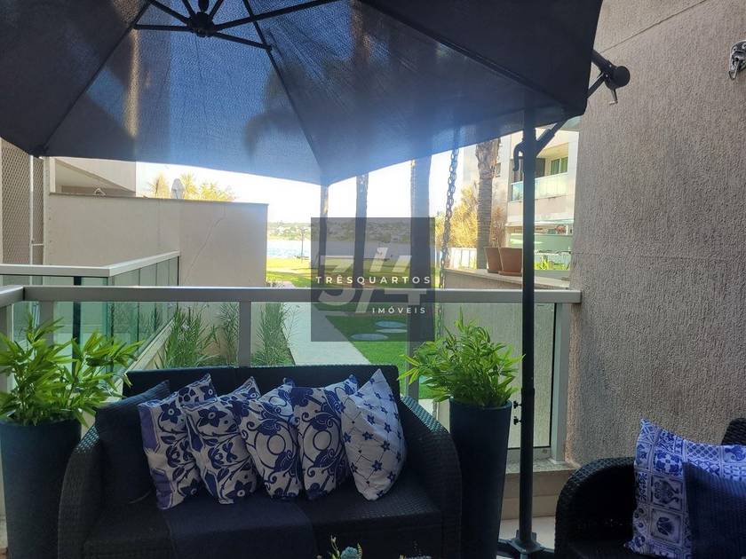 Foto do anúncio de imóvel Apartamento. Flat Quartos e Sala Reformado e Mobiliado - Brisas do Lago