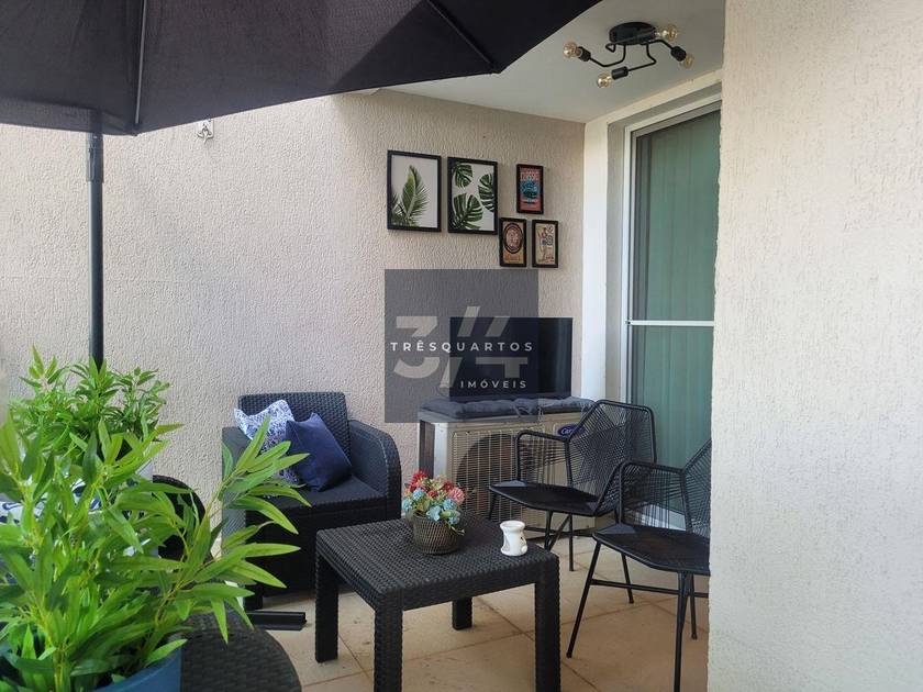 Foto do anúncio de imóvel Apartamento. Flat Quartos e Sala Reformado e Mobiliado - Brisas do Lago