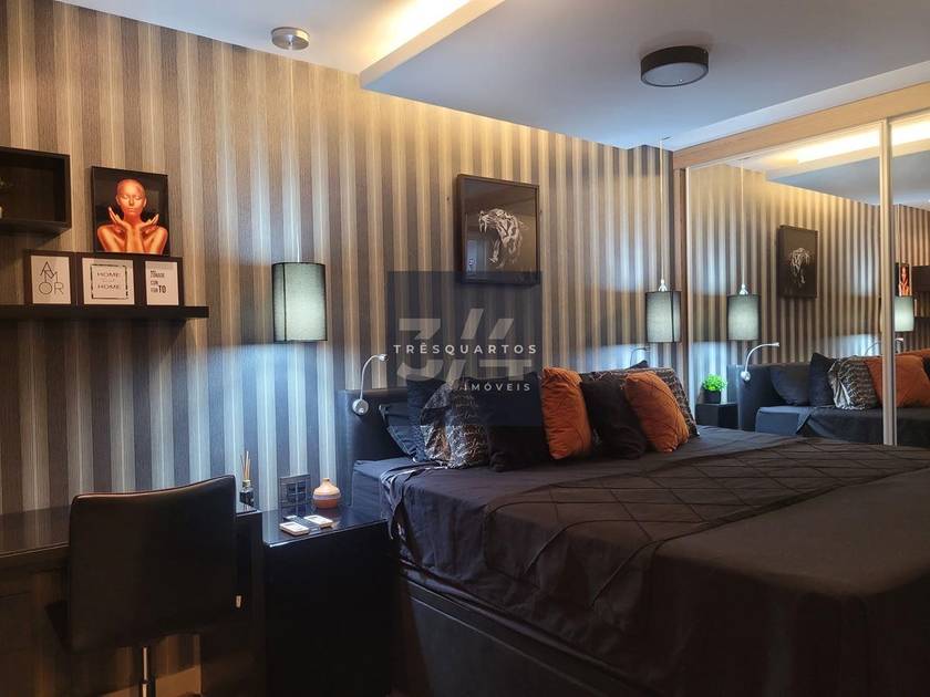 Foto do anúncio de imóvel Apartamento. Flat Quartos e Sala Reformado e Mobiliado - Brisas do Lago