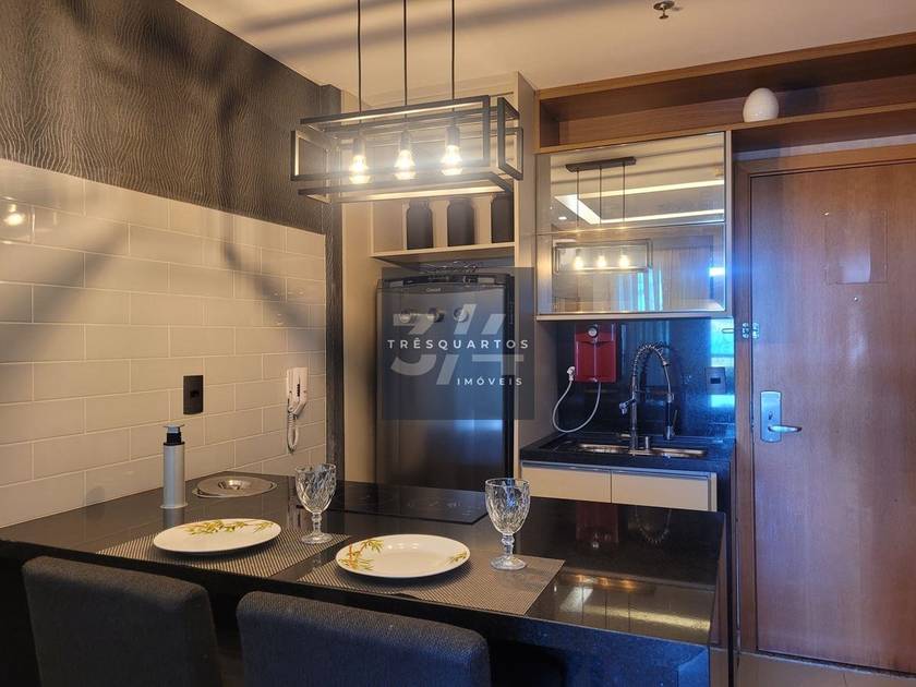 Foto do anúncio de imóvel Apartamento. Flat Quartos e Sala Reformado e Mobiliado - Brisas do Lago